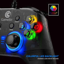 Load image into Gallery viewer, USB Wired Gaming Controller Gamepad with Asymmetric and Vibrating
