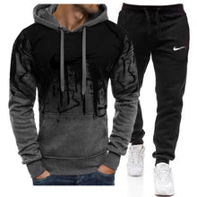 Load image into Gallery viewer, New Fashion Men Set Brand Hoodies+Pants Sets Tracksuit Men&#39;s Casual Slim Fit Sportswear Male Sweat Shirts Tracksuits Clothing