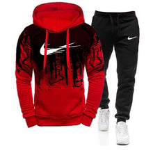 Load image into Gallery viewer, New Fashion Men Set Brand Hoodies+Pants Sets Tracksuit Men&#39;s Casual Slim Fit Sportswear Male Sweat Shirts Tracksuits Clothing