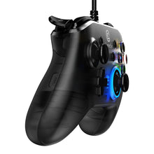 Load image into Gallery viewer, USB Wired Gaming Controller Gamepad with Asymmetric and Vibrating