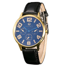 Load image into Gallery viewer, Fashion Men Leather Band Watches Sport Analog Quartz Wrist Watch