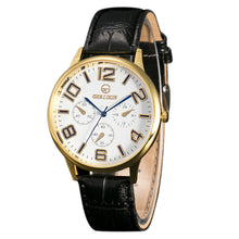 Load image into Gallery viewer, Fashion Men Leather Band Watches Sport Analog Quartz Wrist Watch