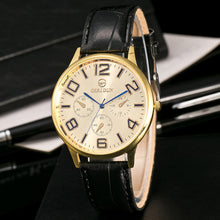 Load image into Gallery viewer, Fashion Men Leather Band Watches Sport Analog Quartz Wrist Watch