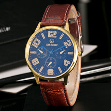 Load image into Gallery viewer, Fashion Men Leather Band Watches Sport Analog Quartz Wrist Watch