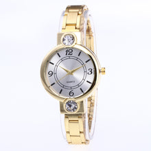 Load image into Gallery viewer, Women Fashion Stainless Steel Band Analog Quartz Round Wrist Watch Watches