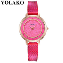 Load image into Gallery viewer, Women&#39;s Casual Quartz  Plastic Leather Band New Strap Watch Analog Wrist Watch
